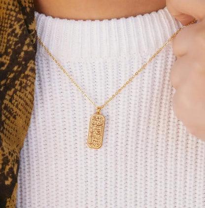 With Hardship Comes Ease Necklace